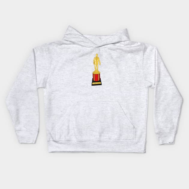 Dundie Award Kids Hoodie by millayabella